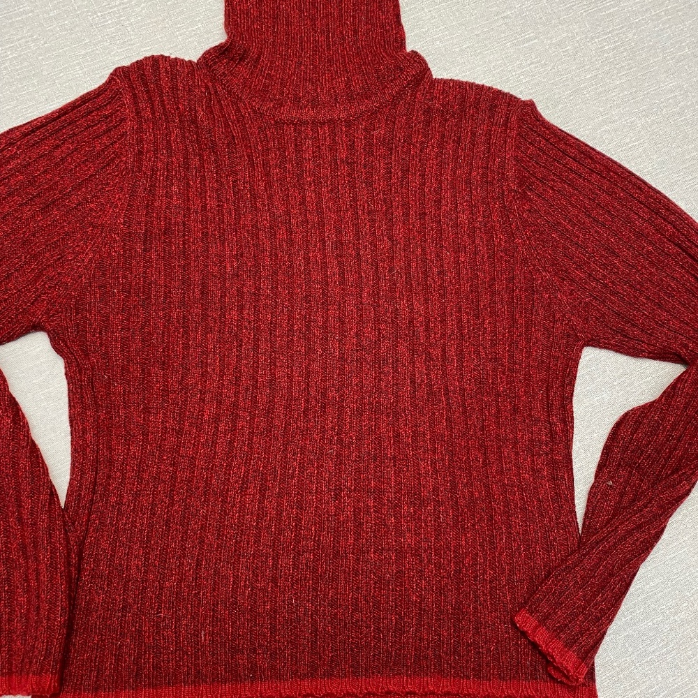 Red Medium Weight Sweater